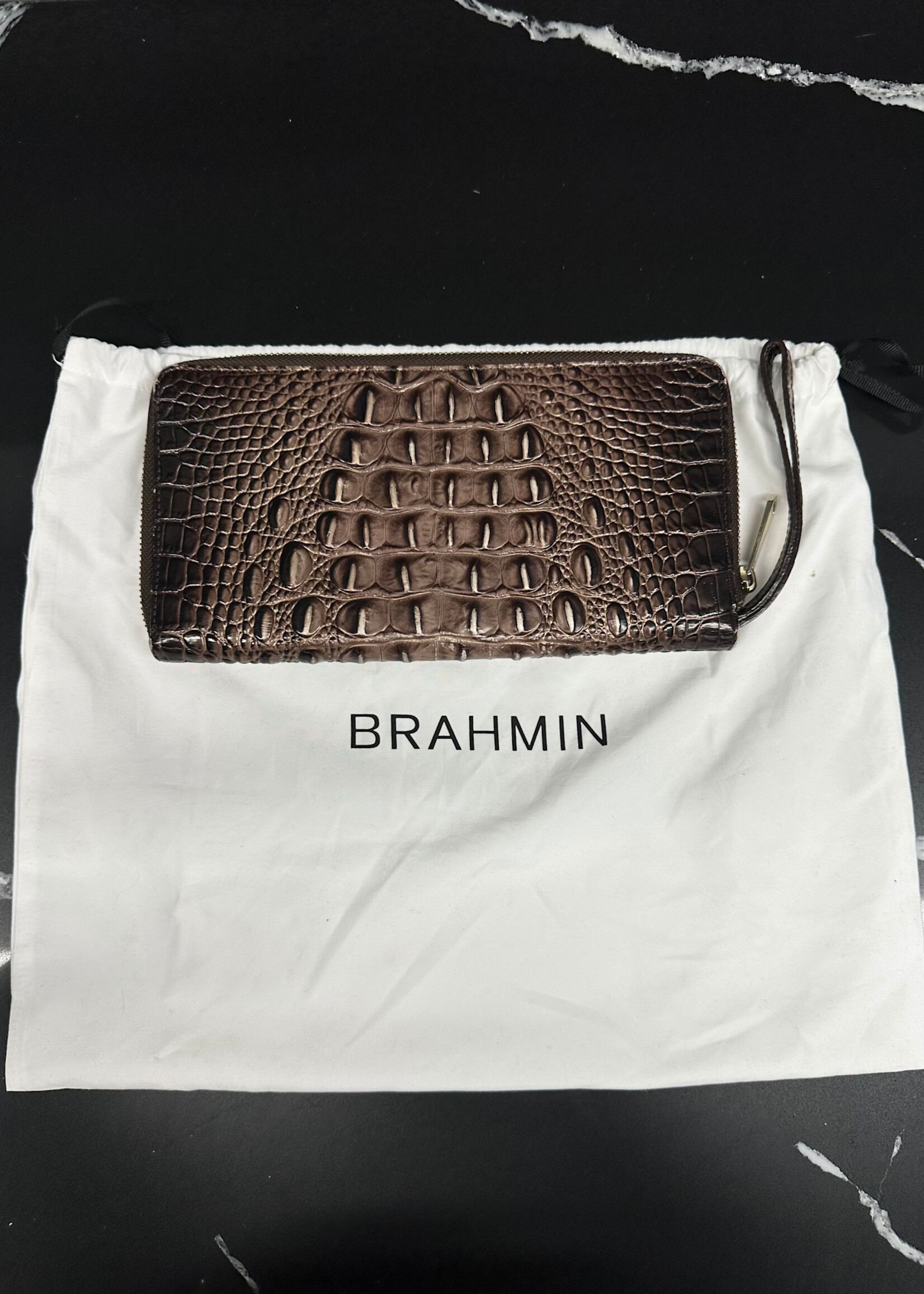 Brahmin Daisy Wristlet