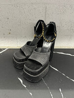 Versace Aevita Rhinestone Platform Pump Heels Fem 9