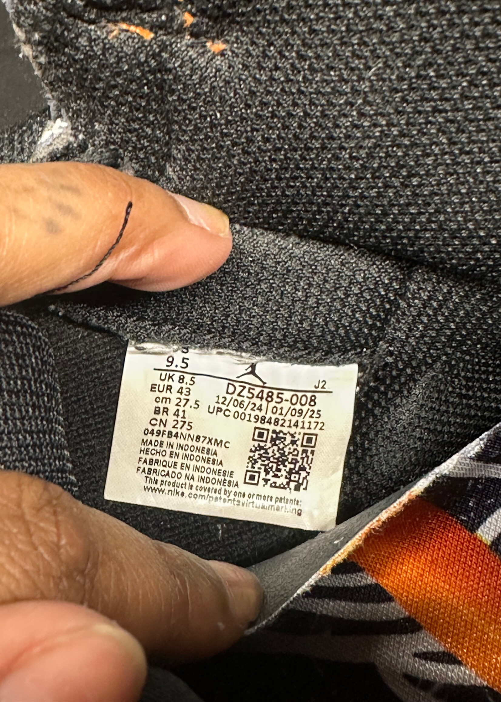 Jordan 1 Hi Shattered Backboard Masc 9.5