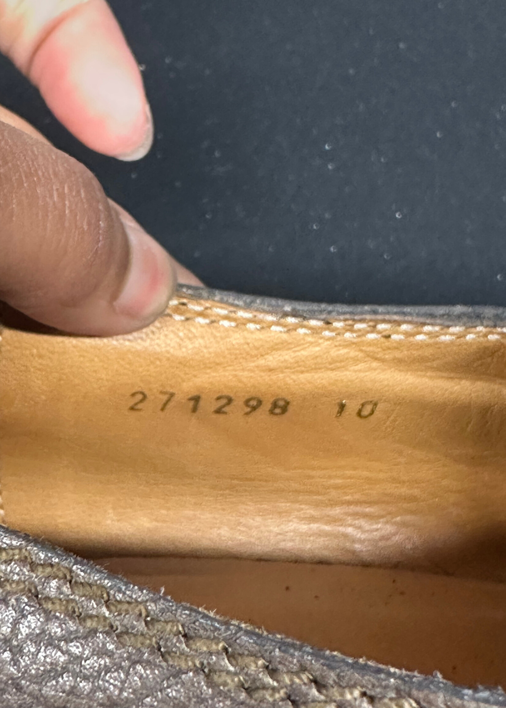 Gucci Light Brown Belt Strap Loafers Masc 10
