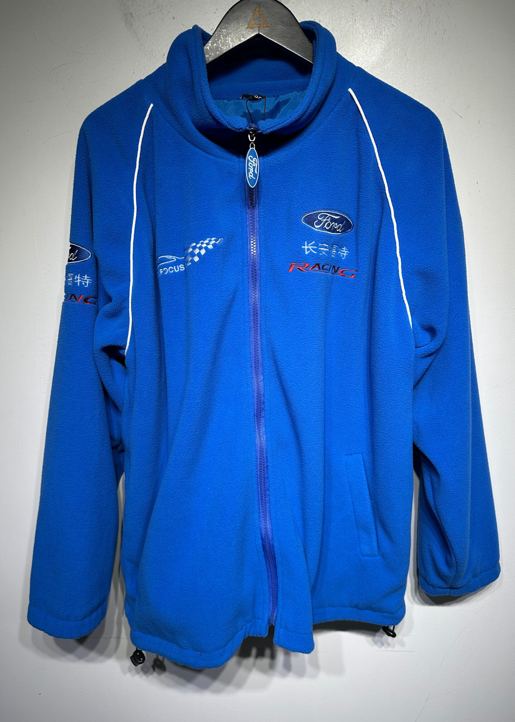 Ford Racing Blue Japanese Fleece Jacket XL