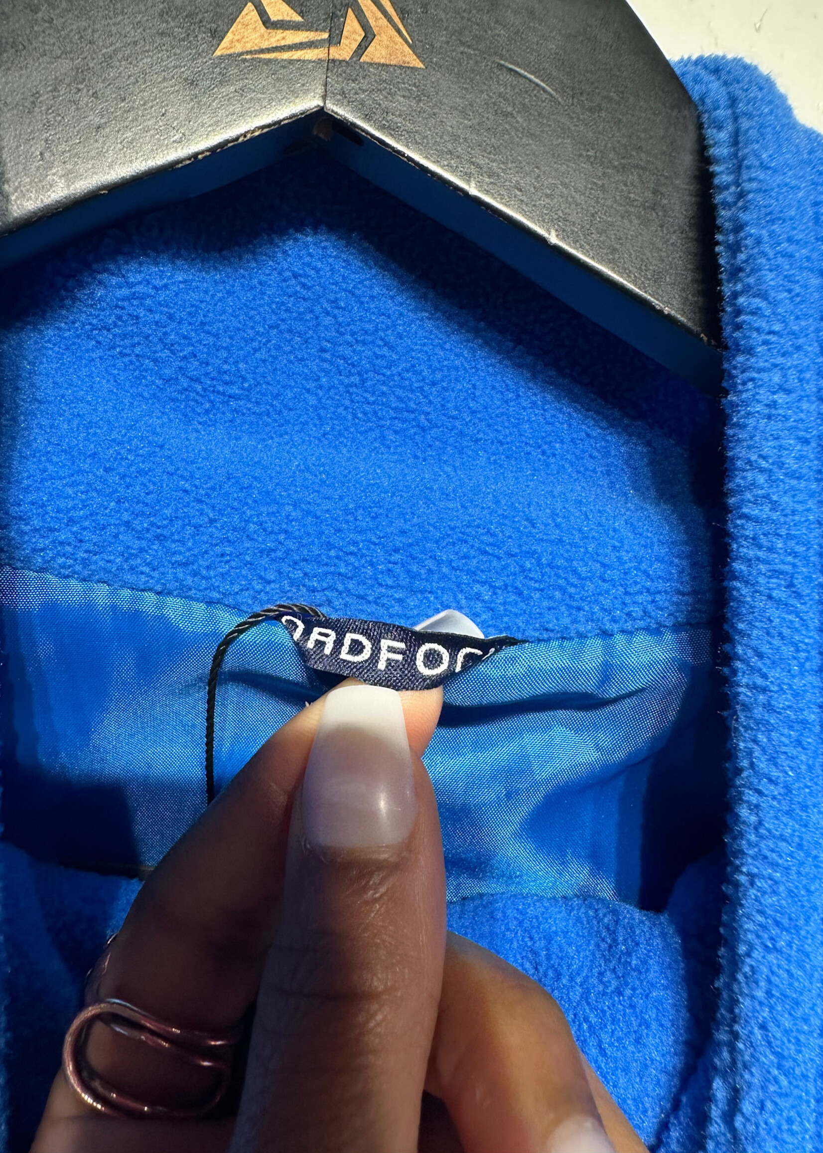 Ford Racing Blue Japanese Fleece Jacket XL