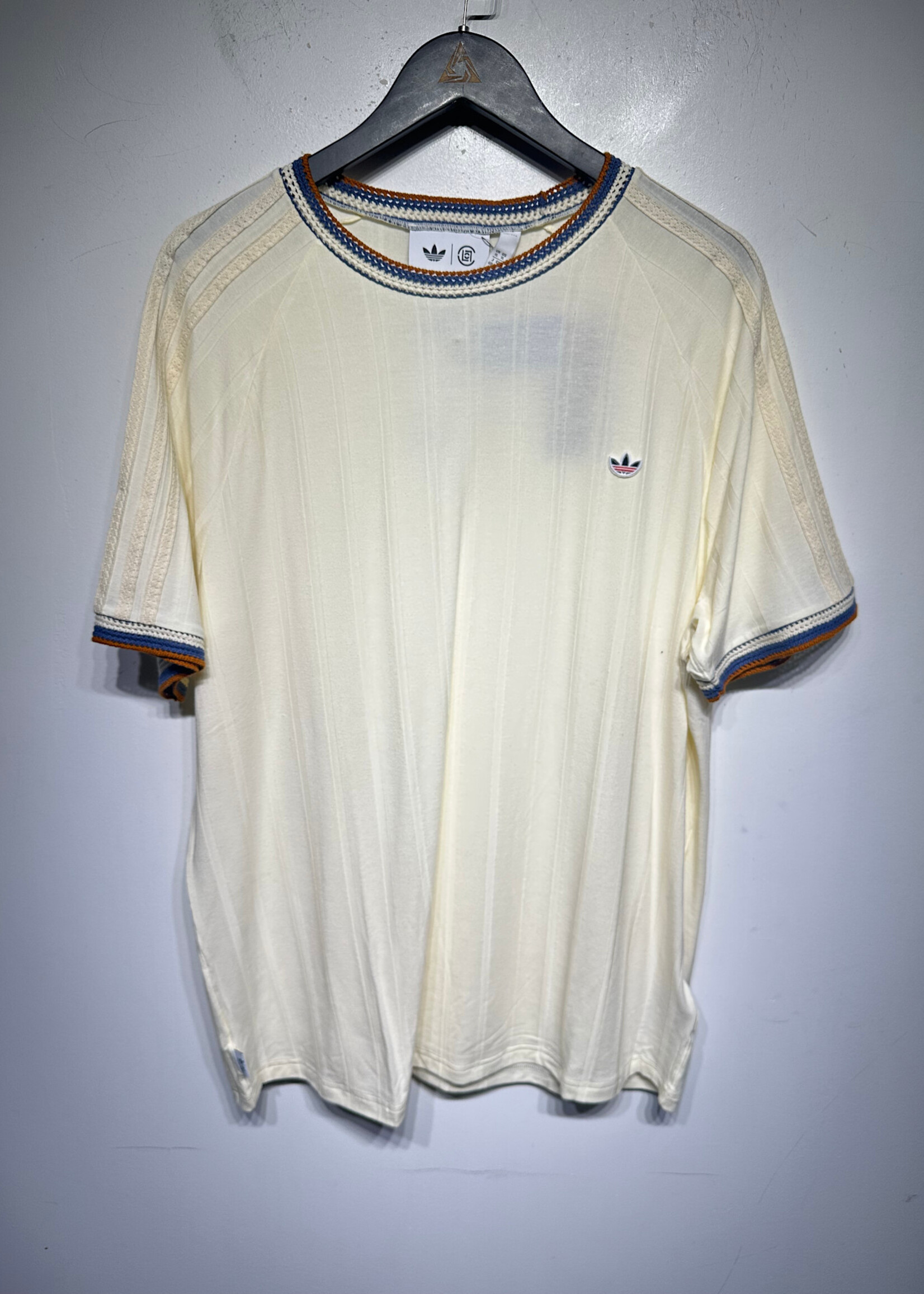 NWT Clot Cream Knit Detail Tee XL