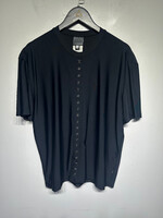 Versace Jeans Couture 90s Black Grommet Top XXL