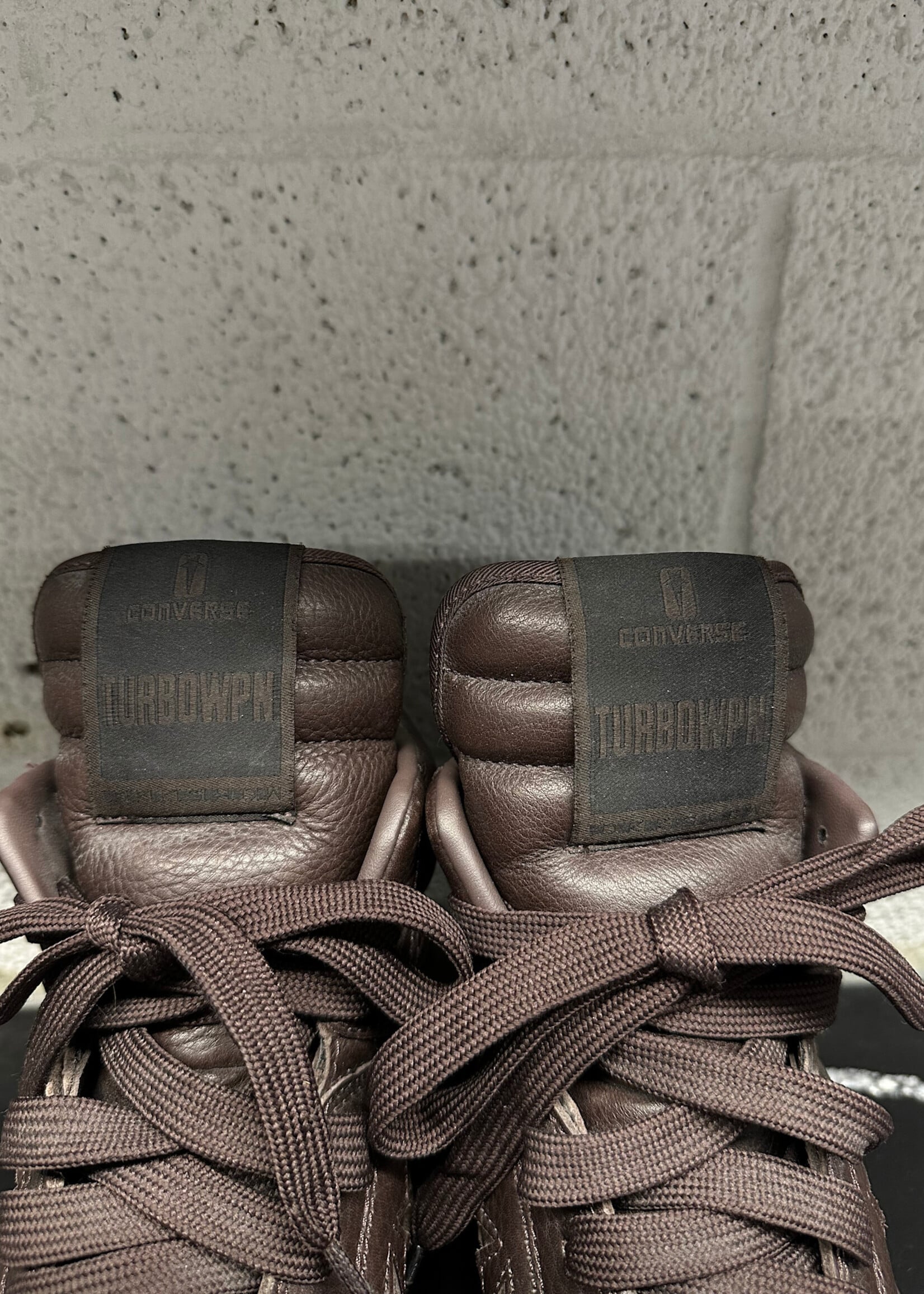 Rick Owens X Converse Turbowpn Brown Sneakers Masc 12