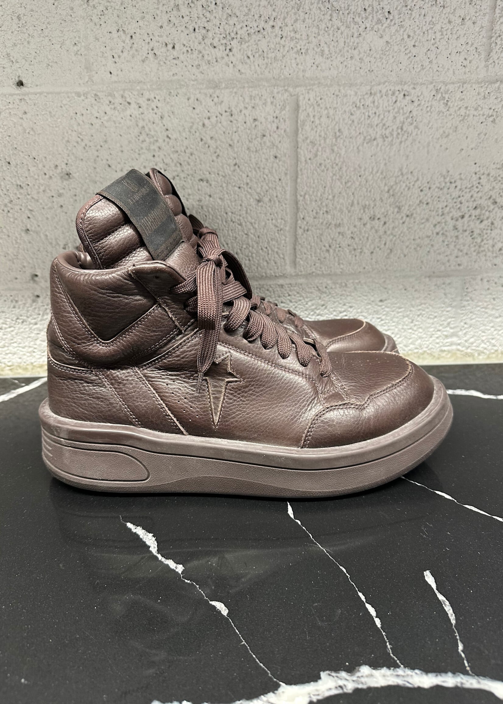 Rick Owens X Converse Turbowpn Brown Sneakers Masc 12