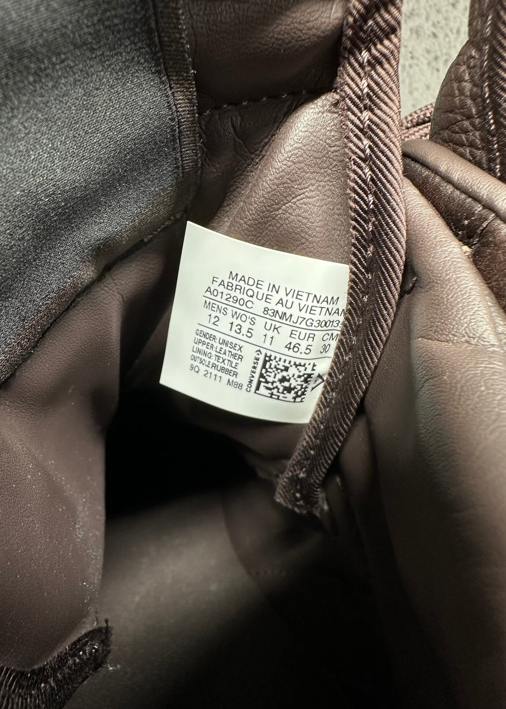 Rick Owens X Converse Turbowpn Brown Sneakers Masc 12