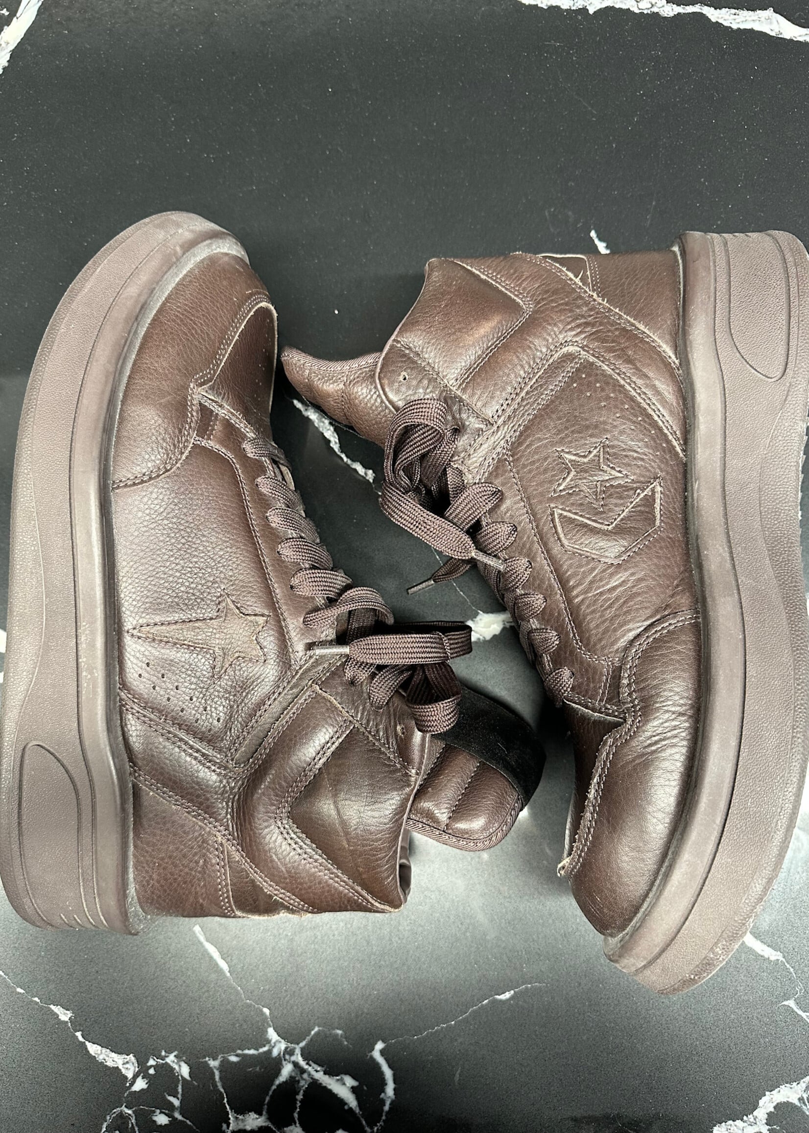 Rick Owens X Converse Turbowpn Brown Sneakers Masc 12