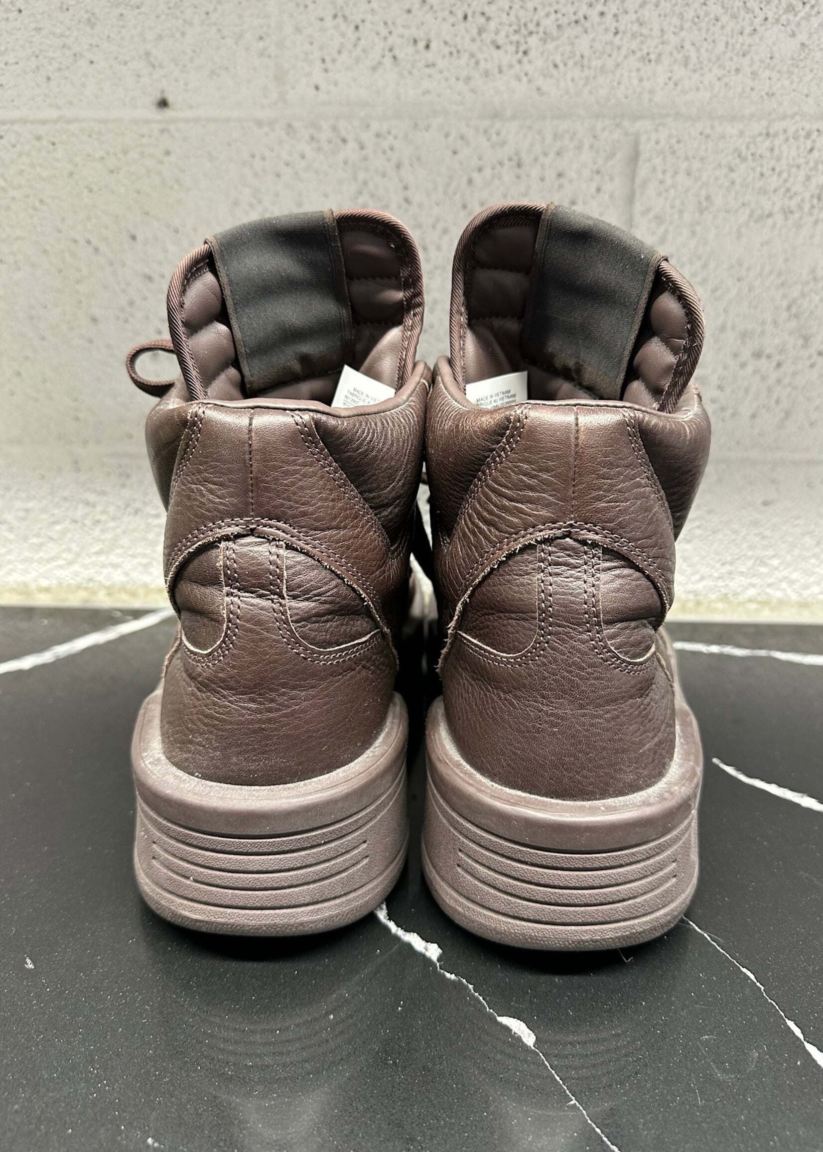 Rick Owens X Converse Turbowpn Brown Sneakers Masc 12