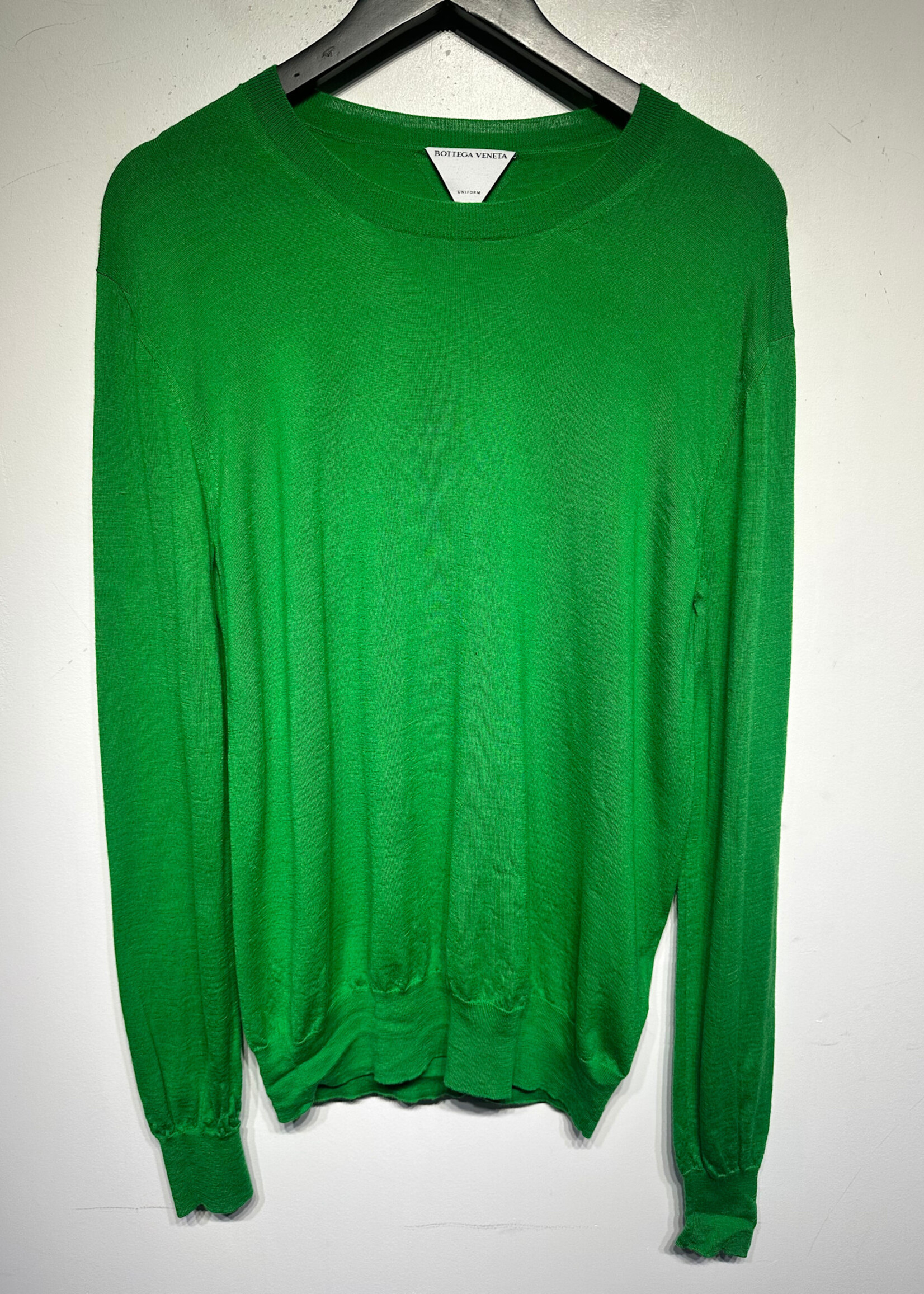 Bottega Kelly Green Uniform Sweater Masc L