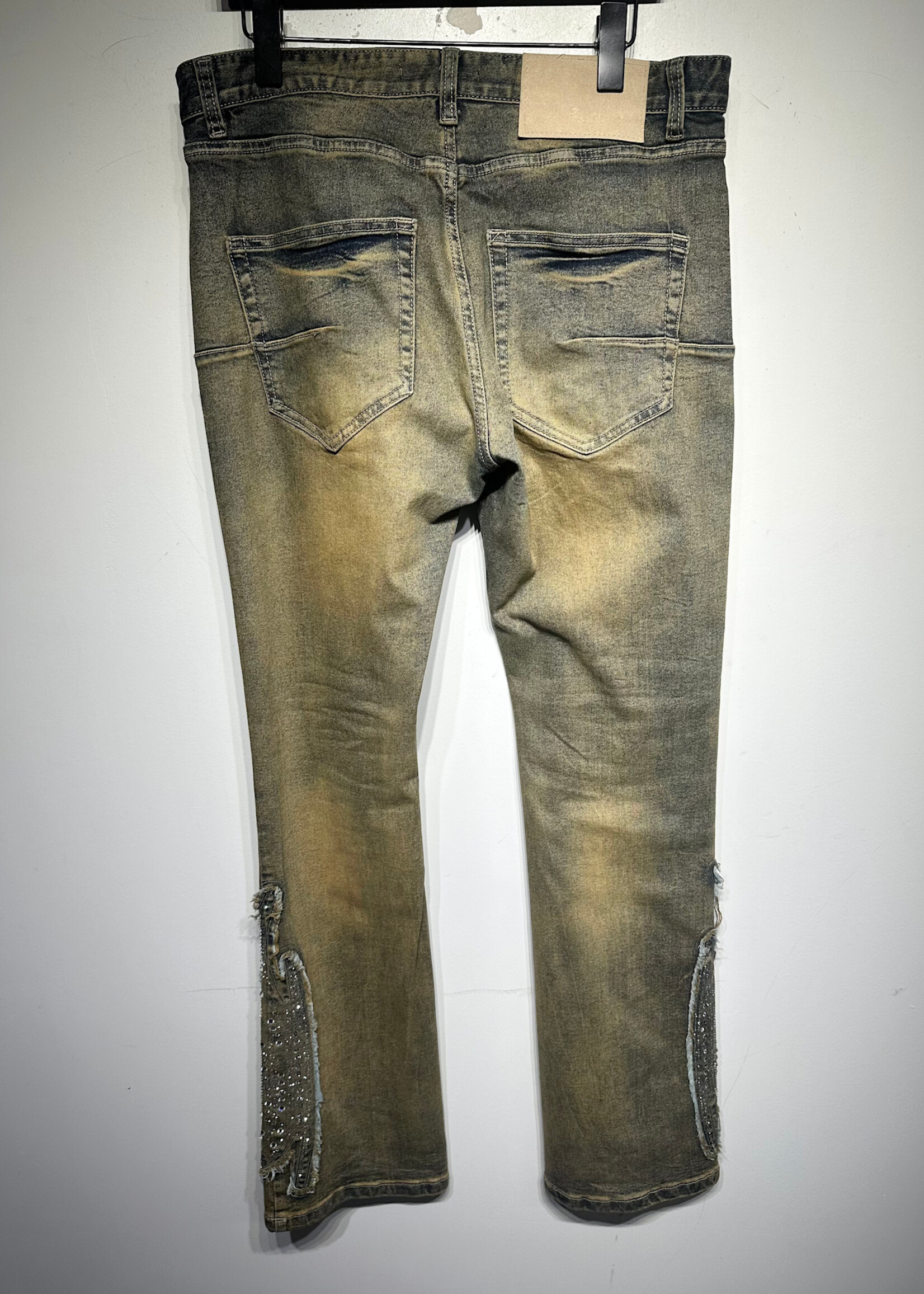 Kloud 9 NWT Embellished Jeans Masc 34