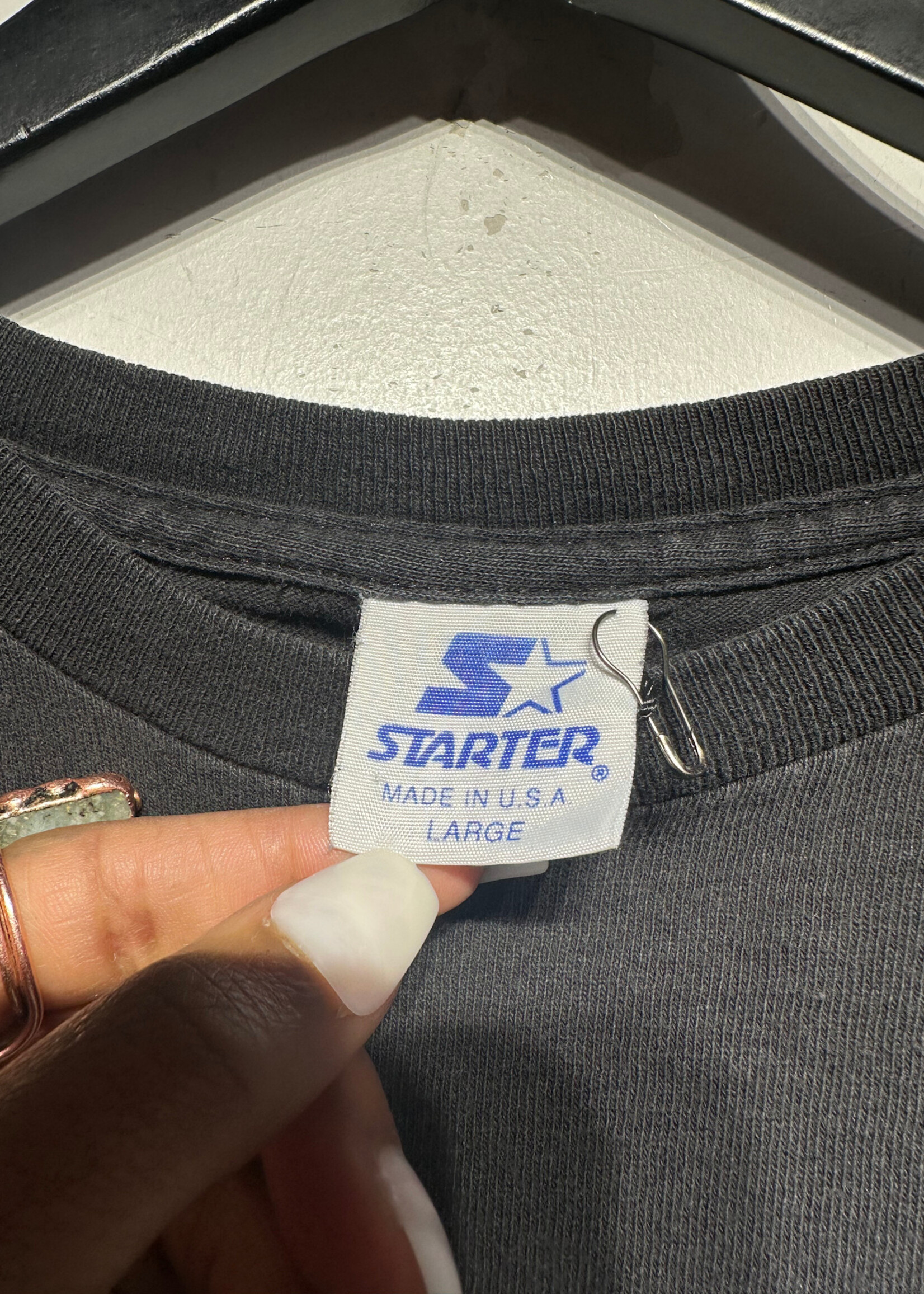 Starter 1995 Raiders Logo Tee L