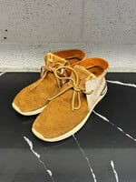 Visvim Brown Suede Crack Leather Sneakers Masc 7