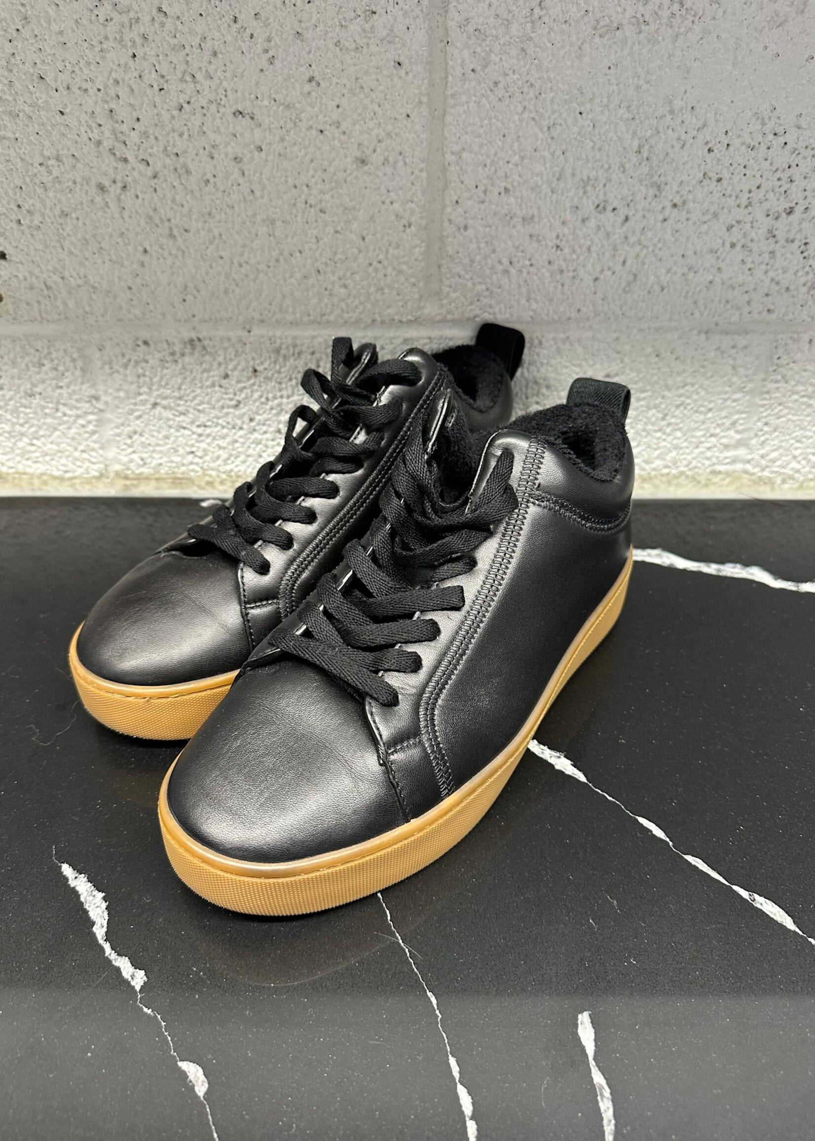 Bottega Black Gum Sole Sneaker 39.5/8.5