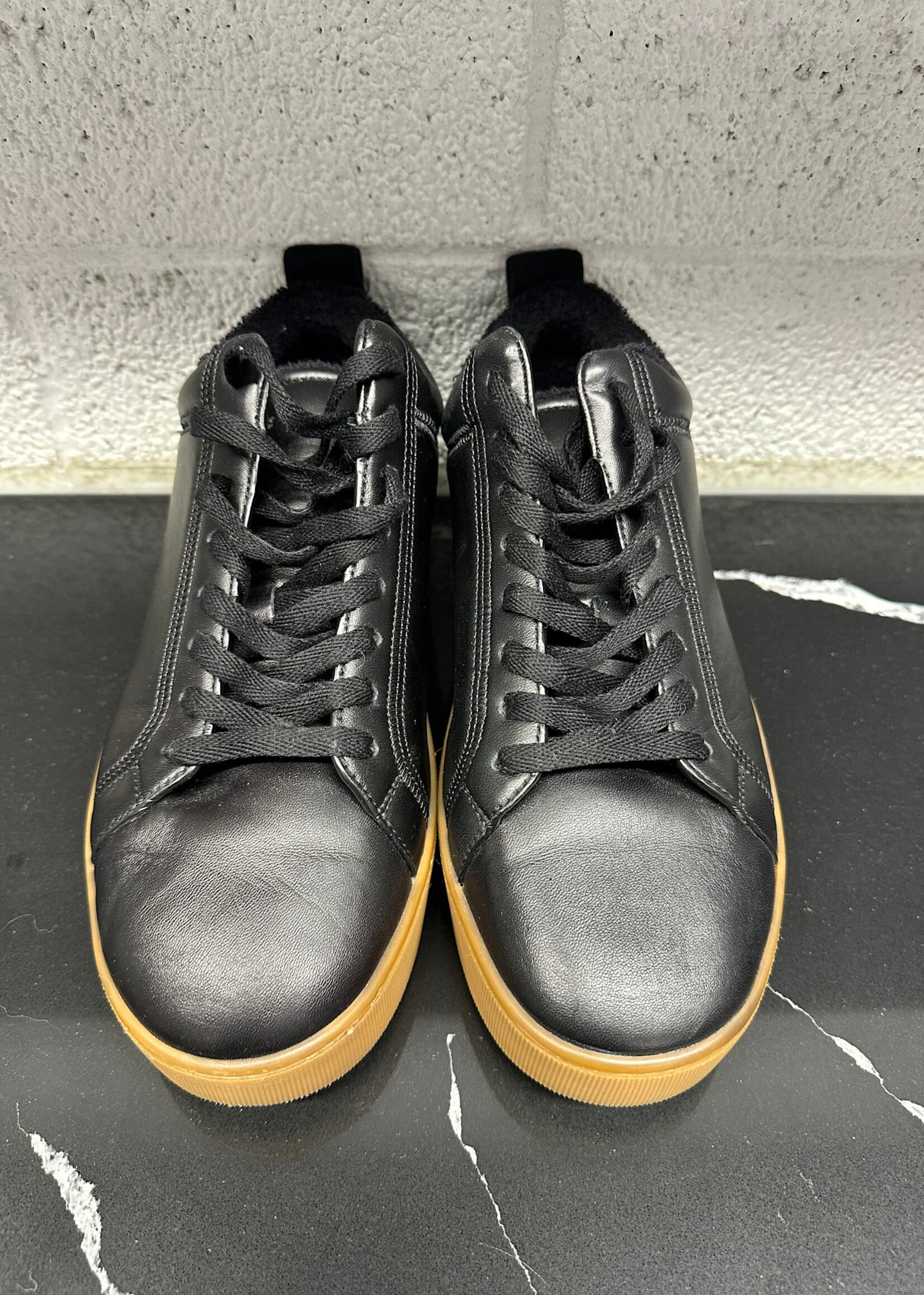 Bottega Black Gum Sole Sneaker 39.5/8.5