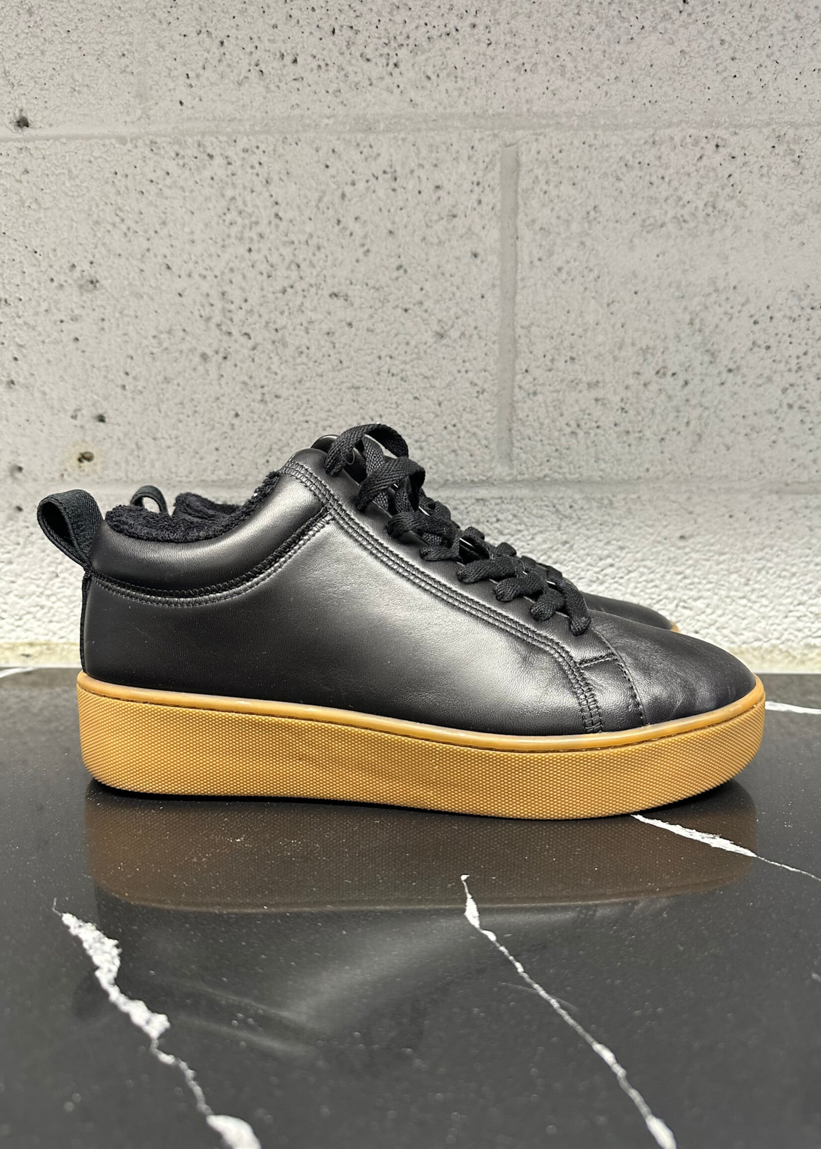 Bottega Black Gum Sole Sneaker 39.5/8.5