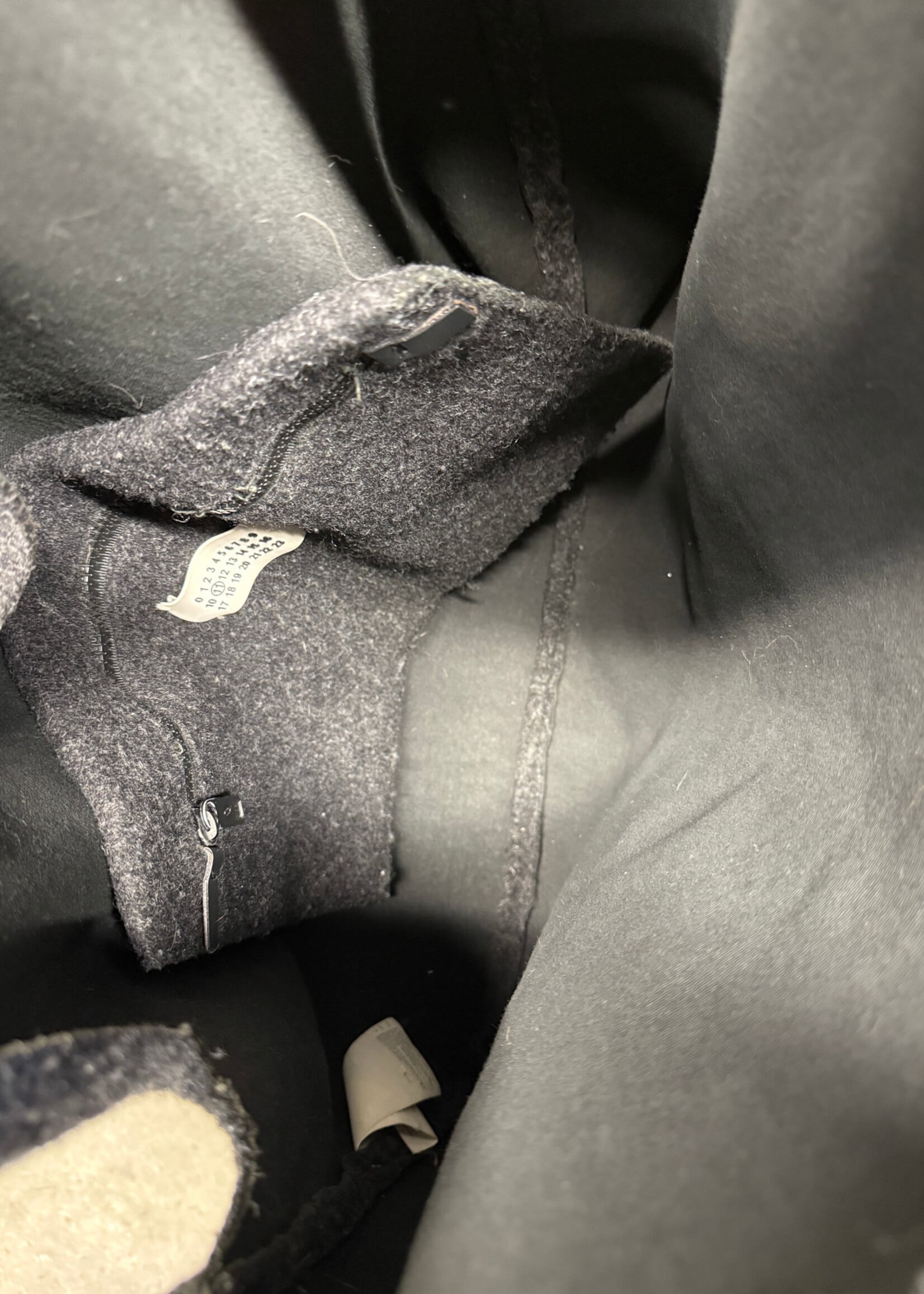 Margiela Dark Grey Wool Shopper