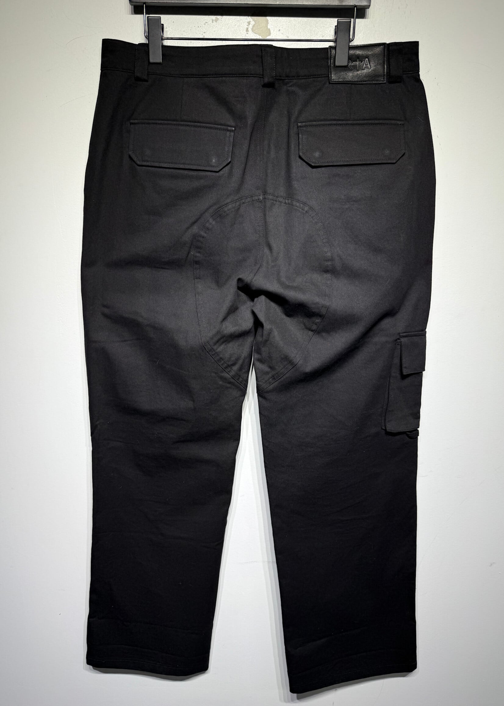 RTA Black Cargo Pants Masc 36