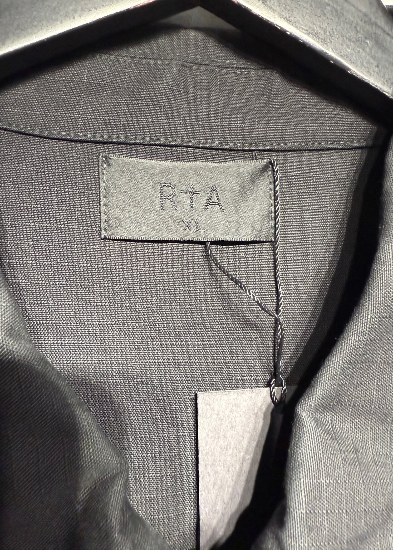 RTA Digital Death Black Zipup Jacket Masc XL