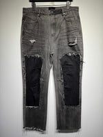 RTA Distressed Grey Double Knees Masc 36
