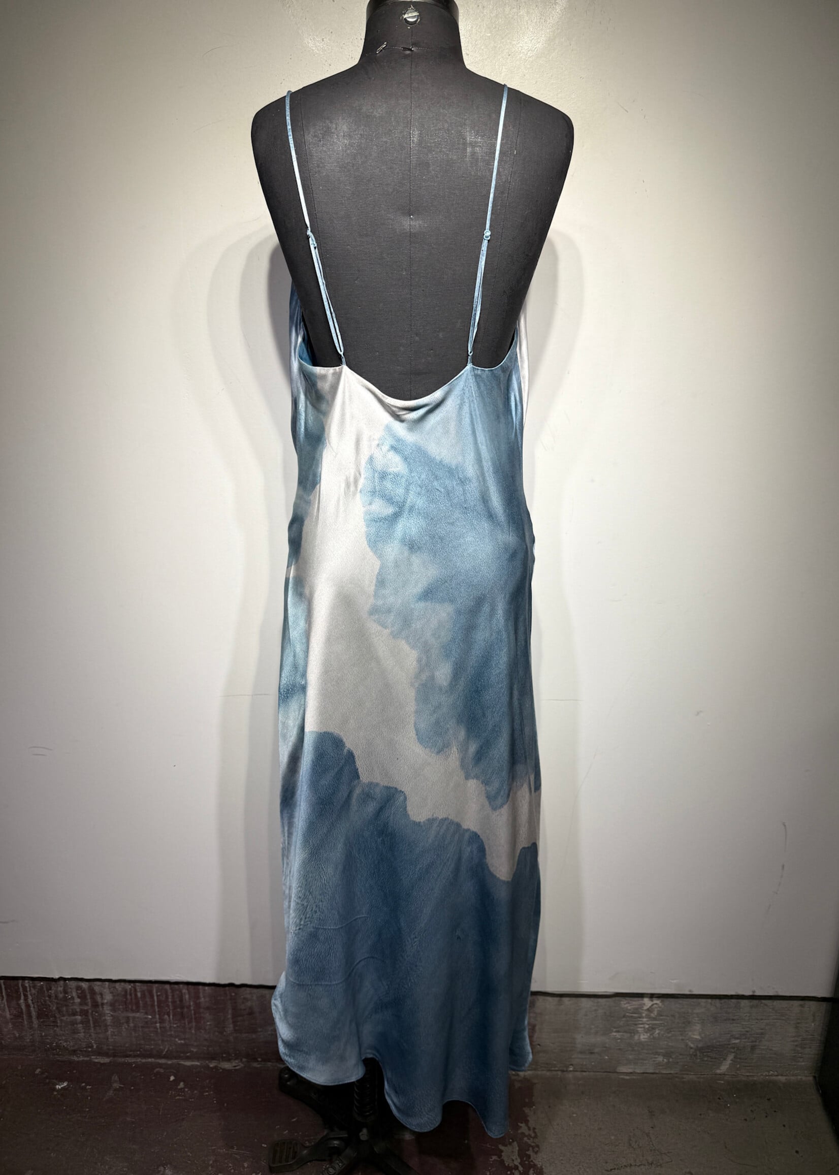 NWT All Saints Alexia Silk Blend Midi Dress 10