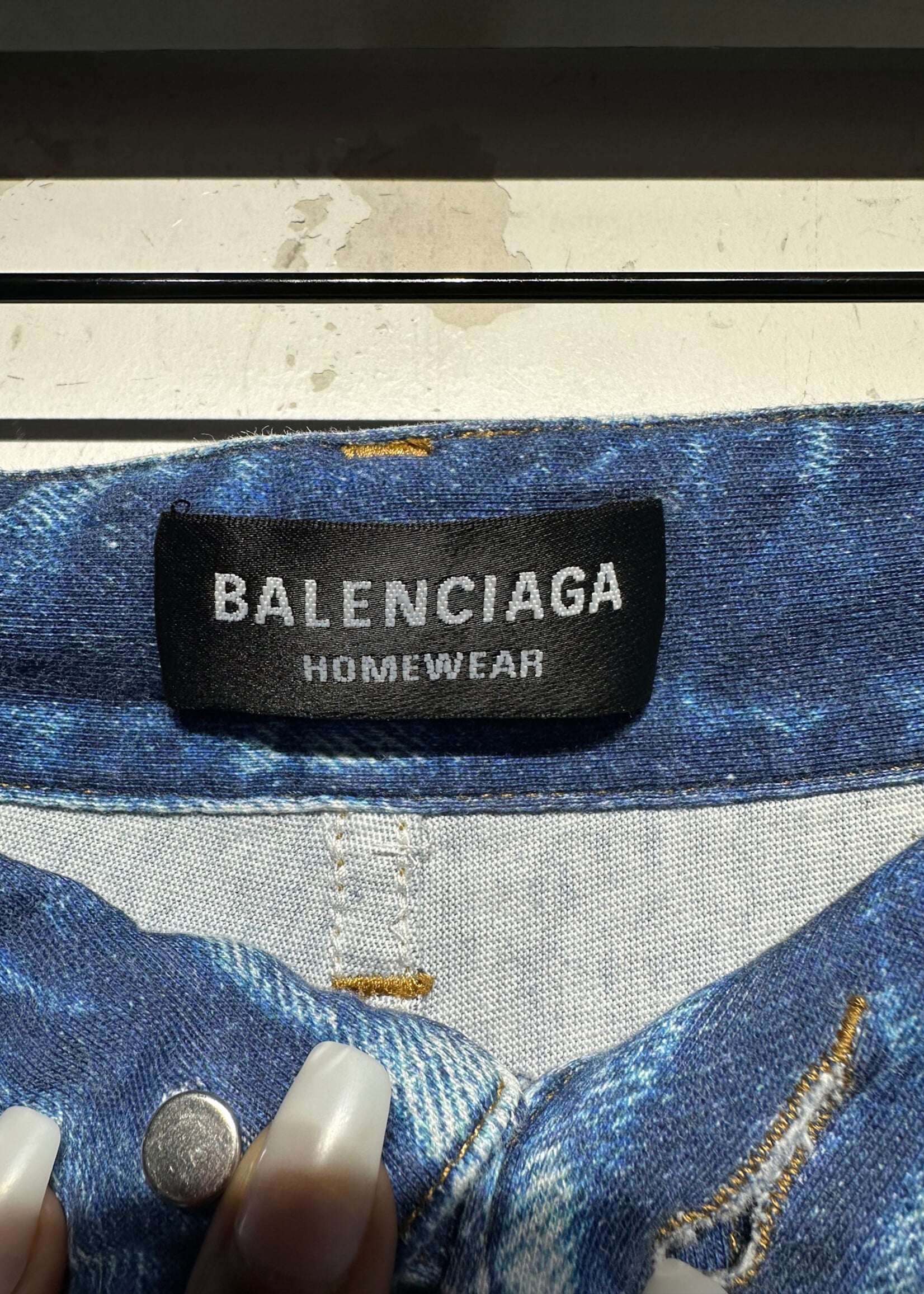 Balenciaga Homewear Tromp Jeans Masc 33 AS IS