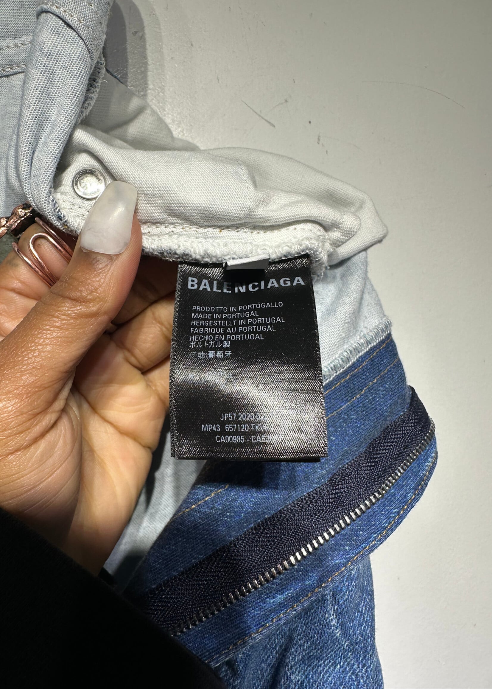 Balenciaga Homewear Tromp Jeans Masc 33 AS IS
