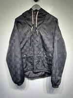 Gucci Black Monogram Off The Grid Jacket L/XL