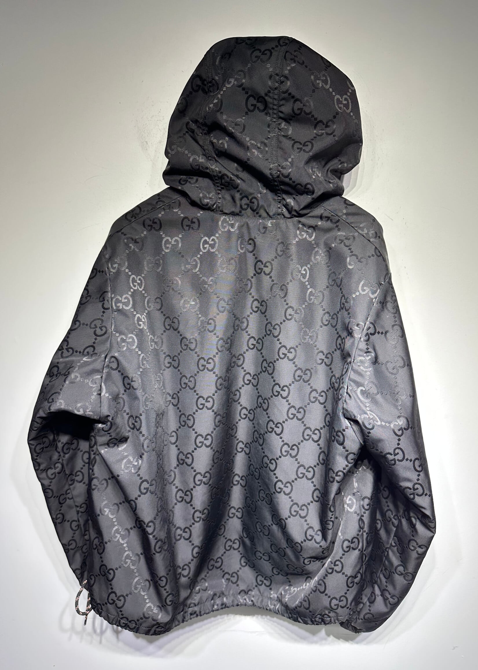 Gucci Black Monogram Off The Grid Jacket L/XL