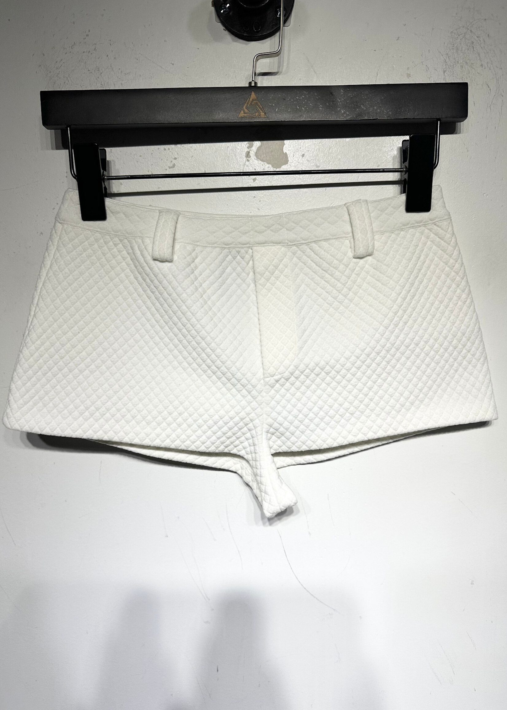 Tom Ford White Quilted Shorts Fem 24