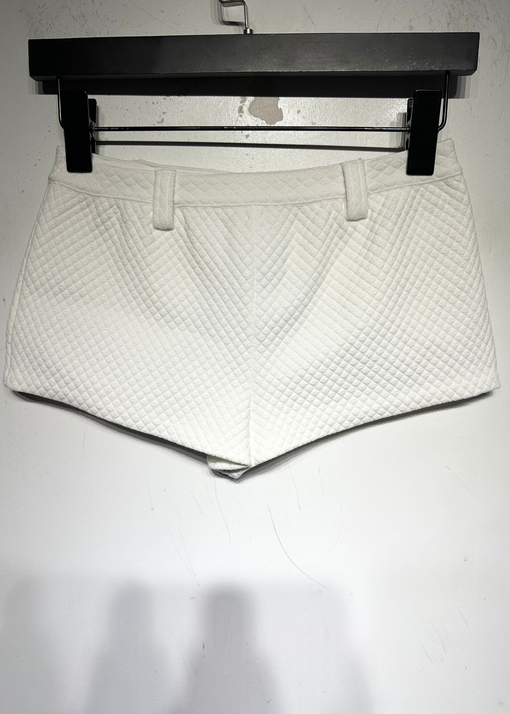 Tom Ford White Quilted Shorts Fem 24