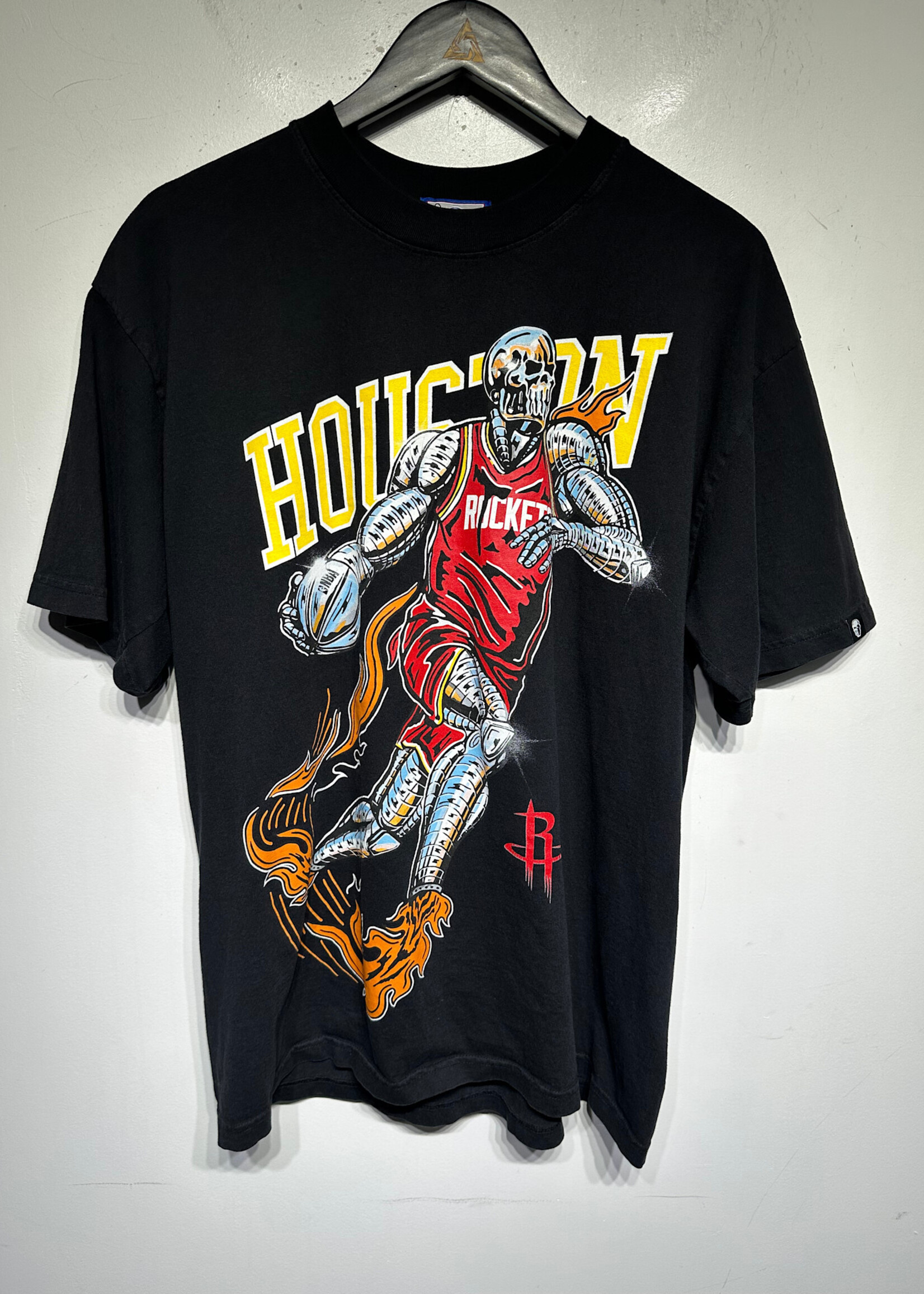 Warren Lotas Houston Rockets Black Tee Masc L