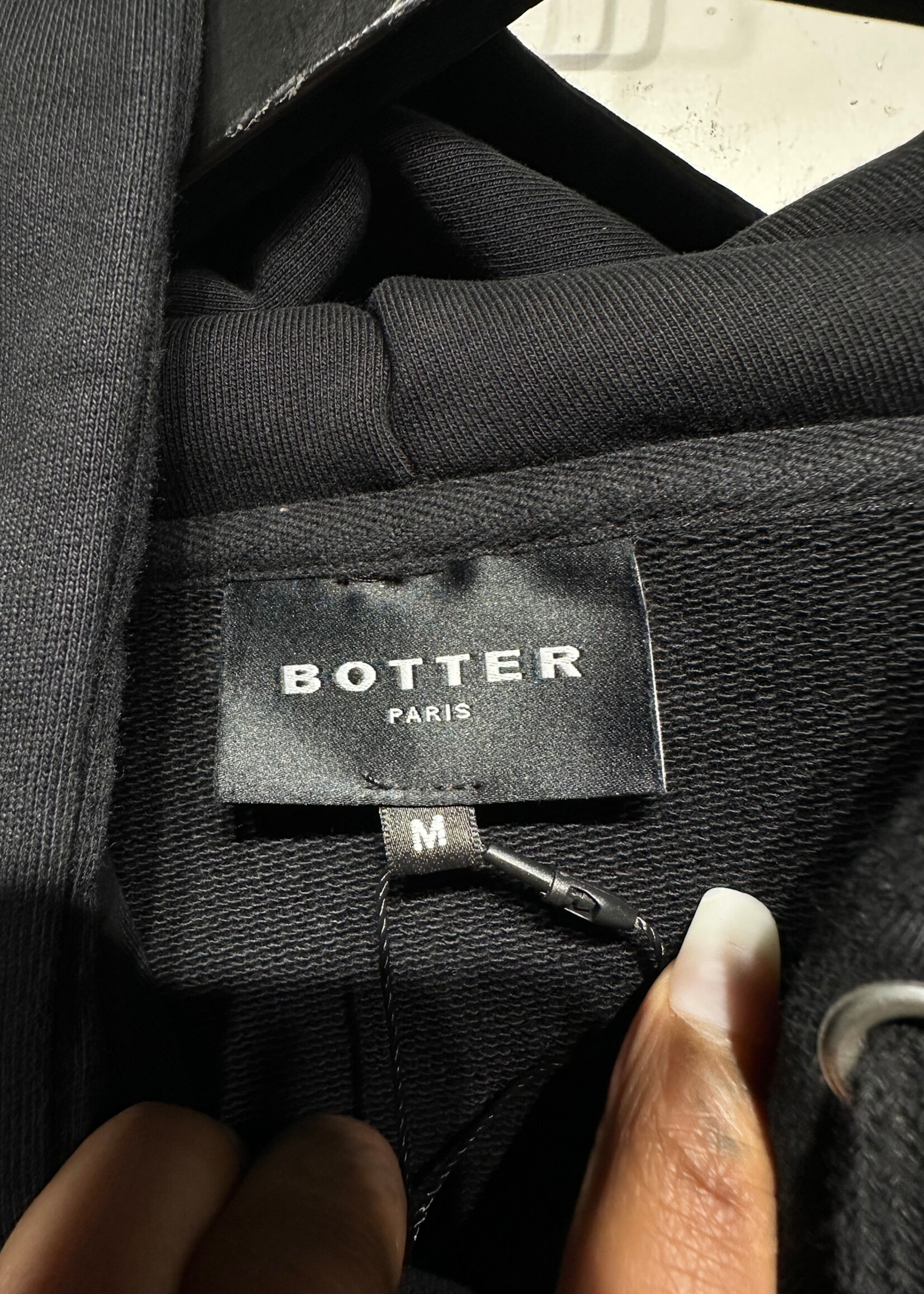 Botter Paris Coral Reef Black Logo Hoodie M