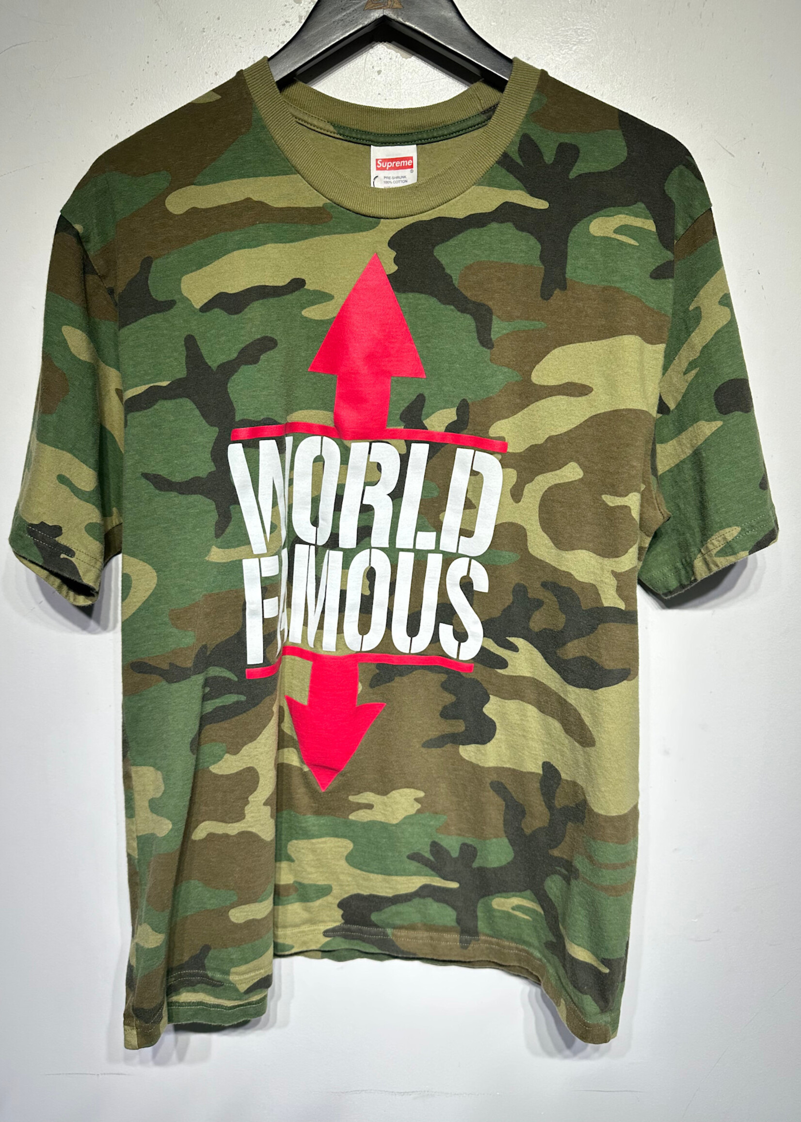 Supreme World Famous Camo Tee Masc L