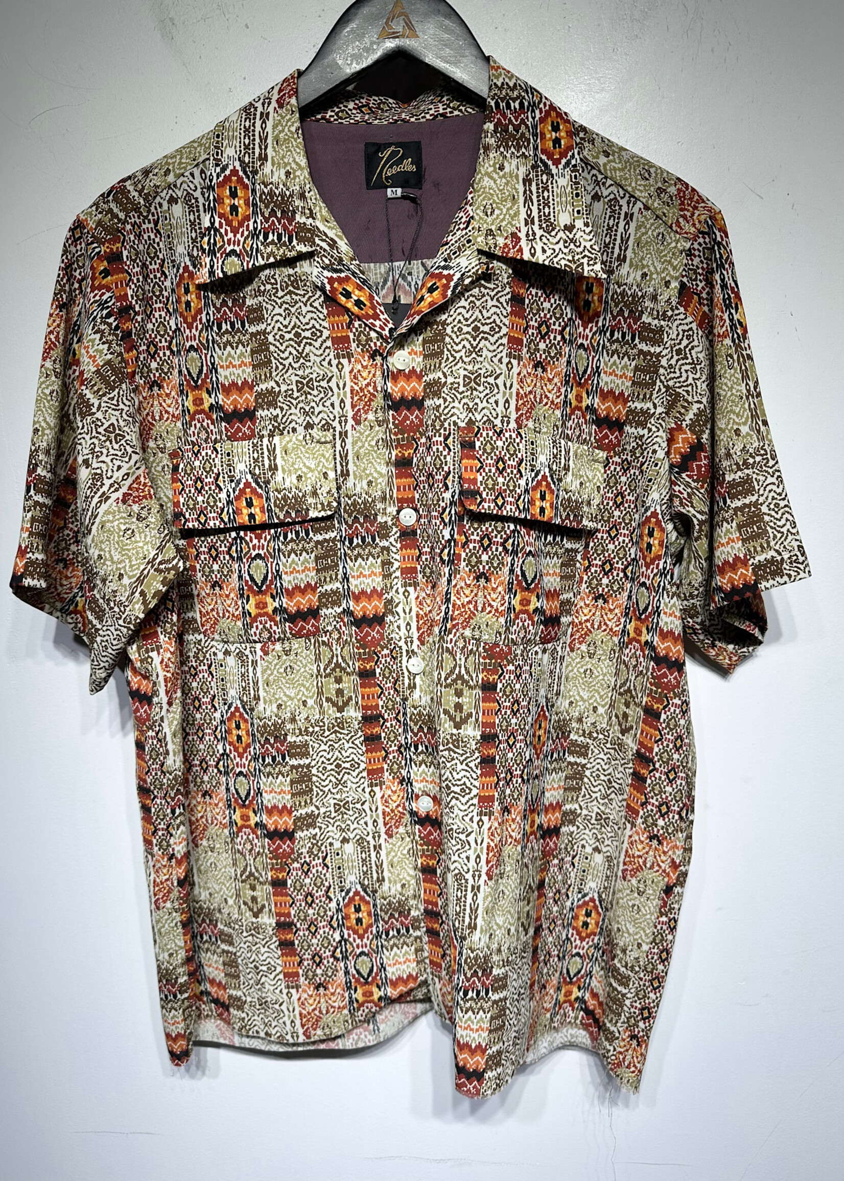 Needles Beige Orange Silk BU M
