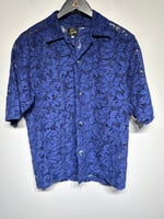 Needles SS23 Dark Blue Lace Camp Collar BU S
