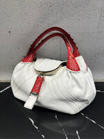 Fendi ISPY White / Red Handbag
