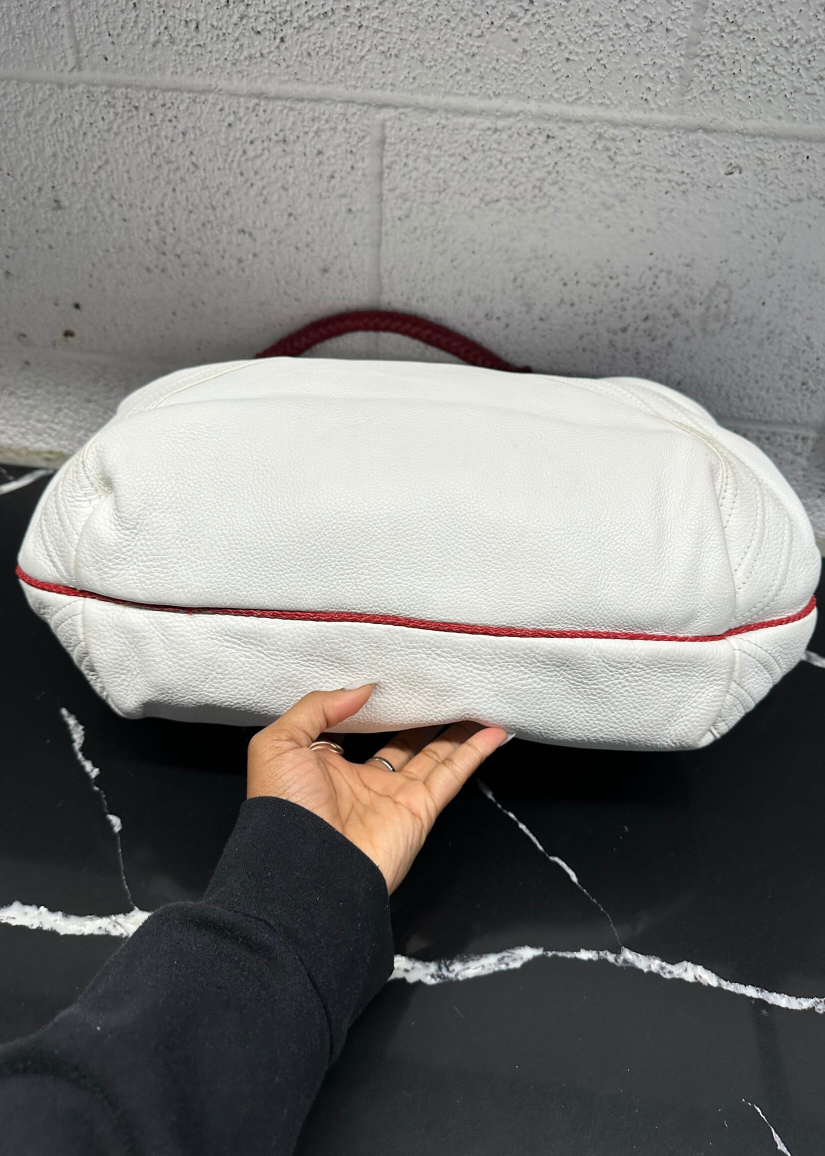 Fendi ISPY White / Red Handbag