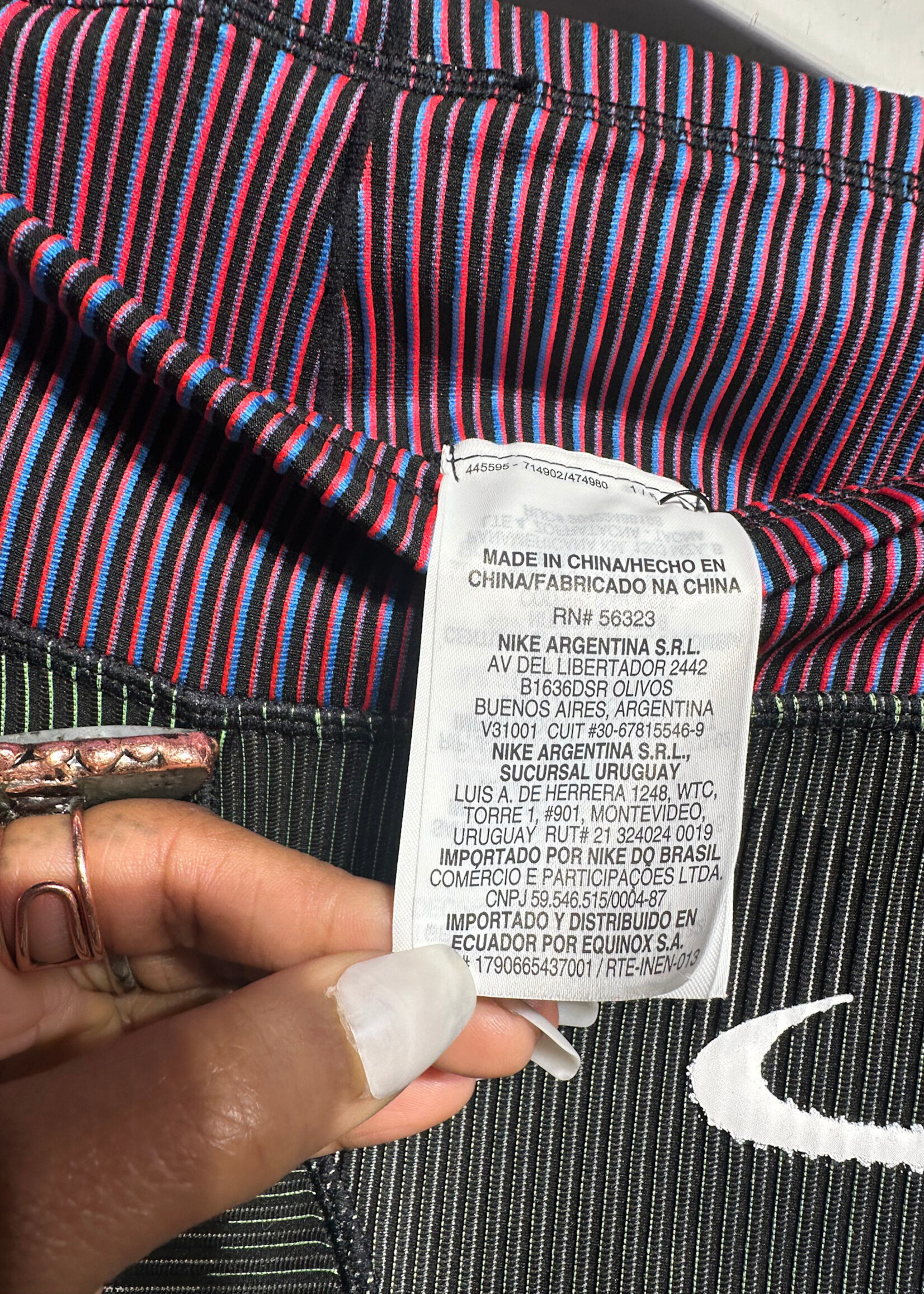 Nike x Off White Dri Fit Athletic Shorts Fem S
