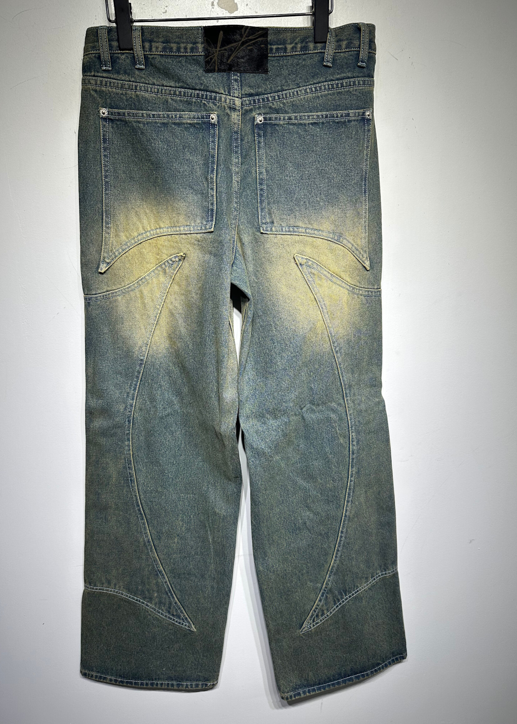 Fine Culture NWT Daedric Sandwash Baggy Denim 30