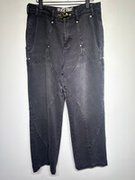 Fine Culture NWT Daedric Charcoal Wash Baggy Denim 30