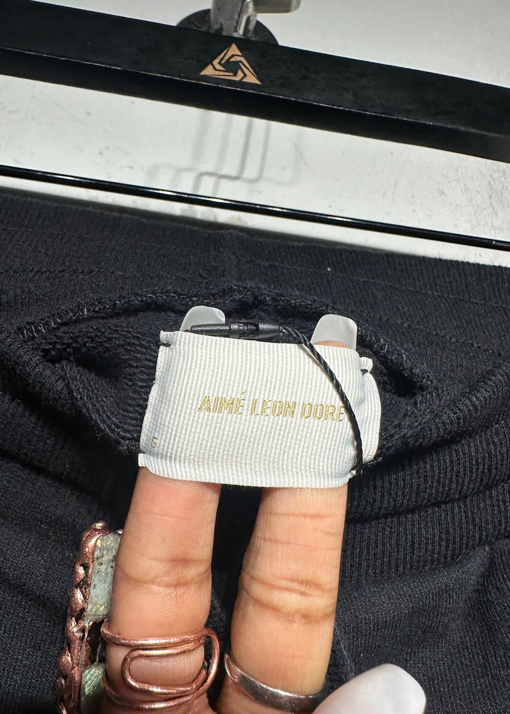 Aime Leon Dore Black Sweatshorts Masc 28
