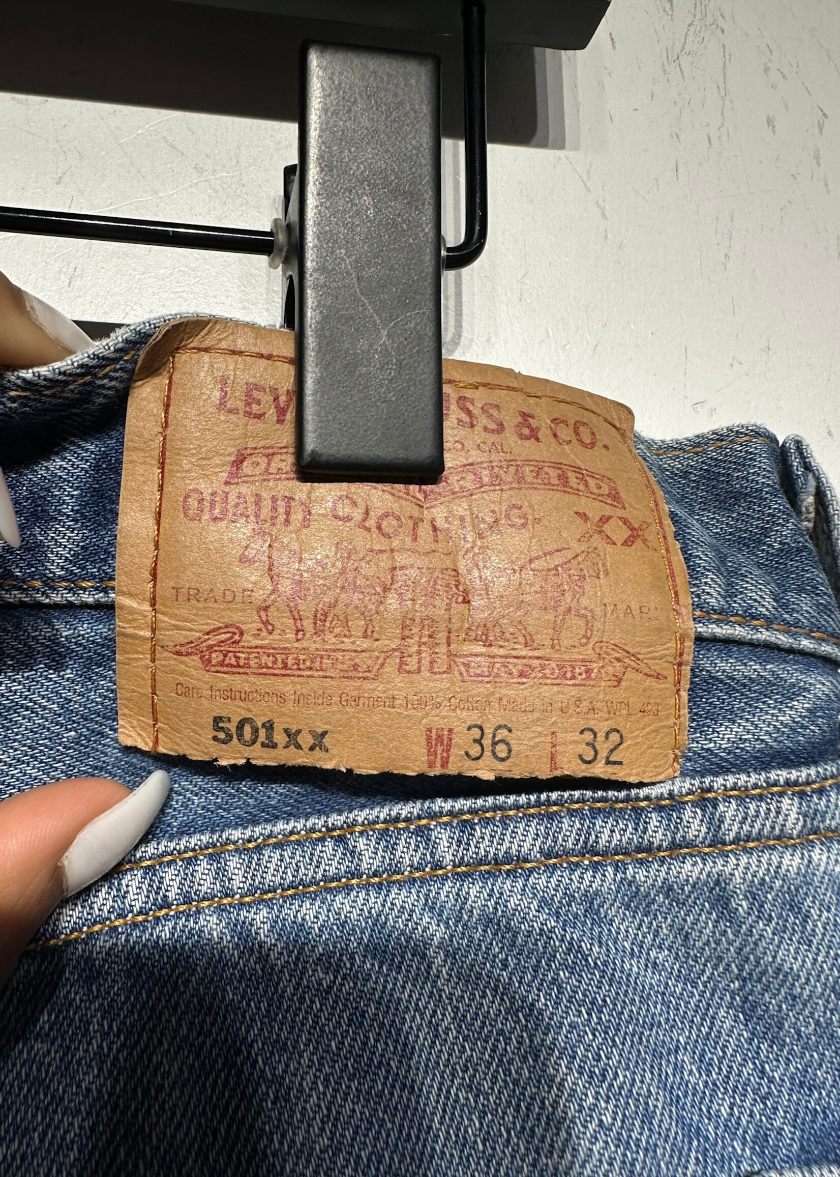 Levis 501 Paint Splattered Masc 36