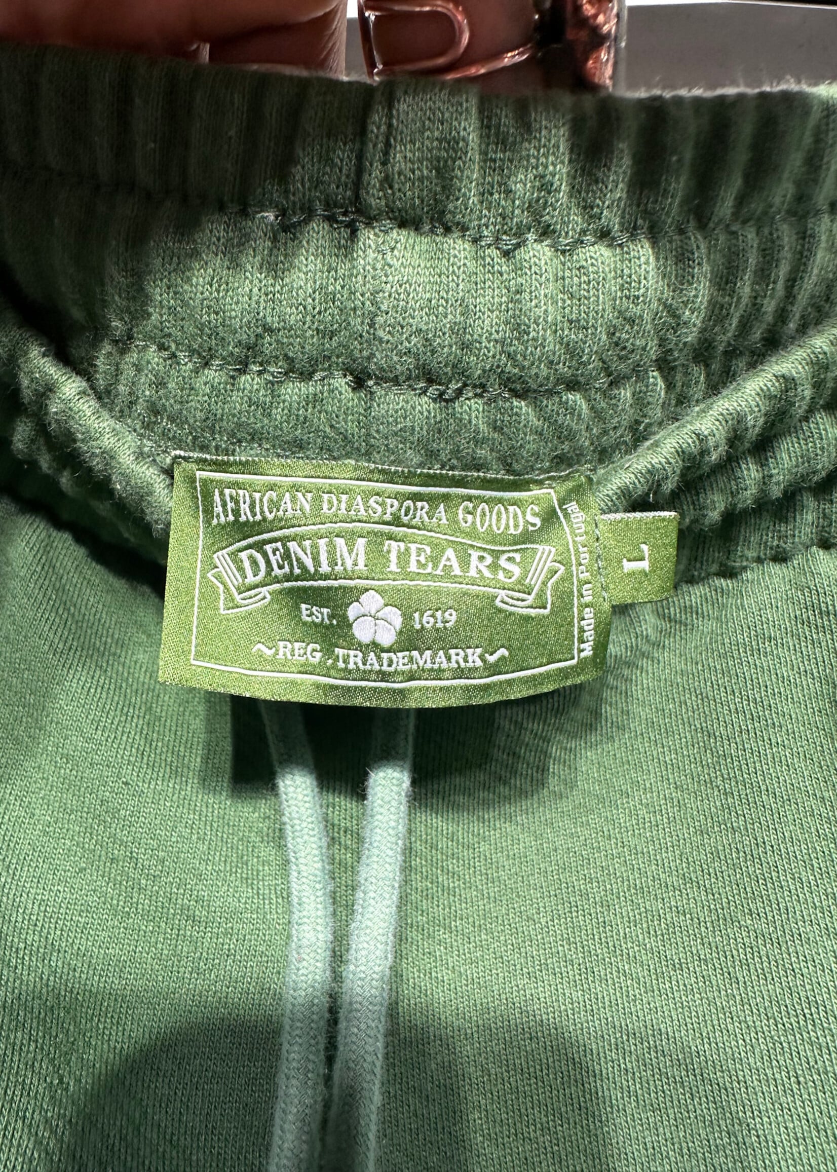 Denim Tears Green Wreath Sweatpant L/32