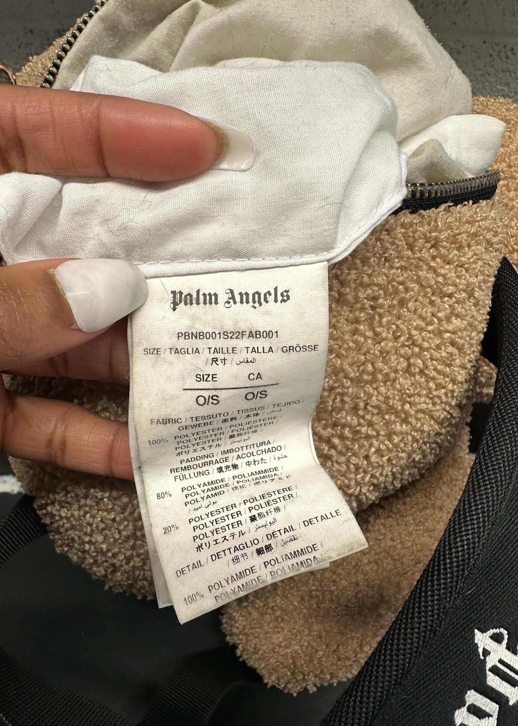 Palm Angels Teddy Bear Backpack