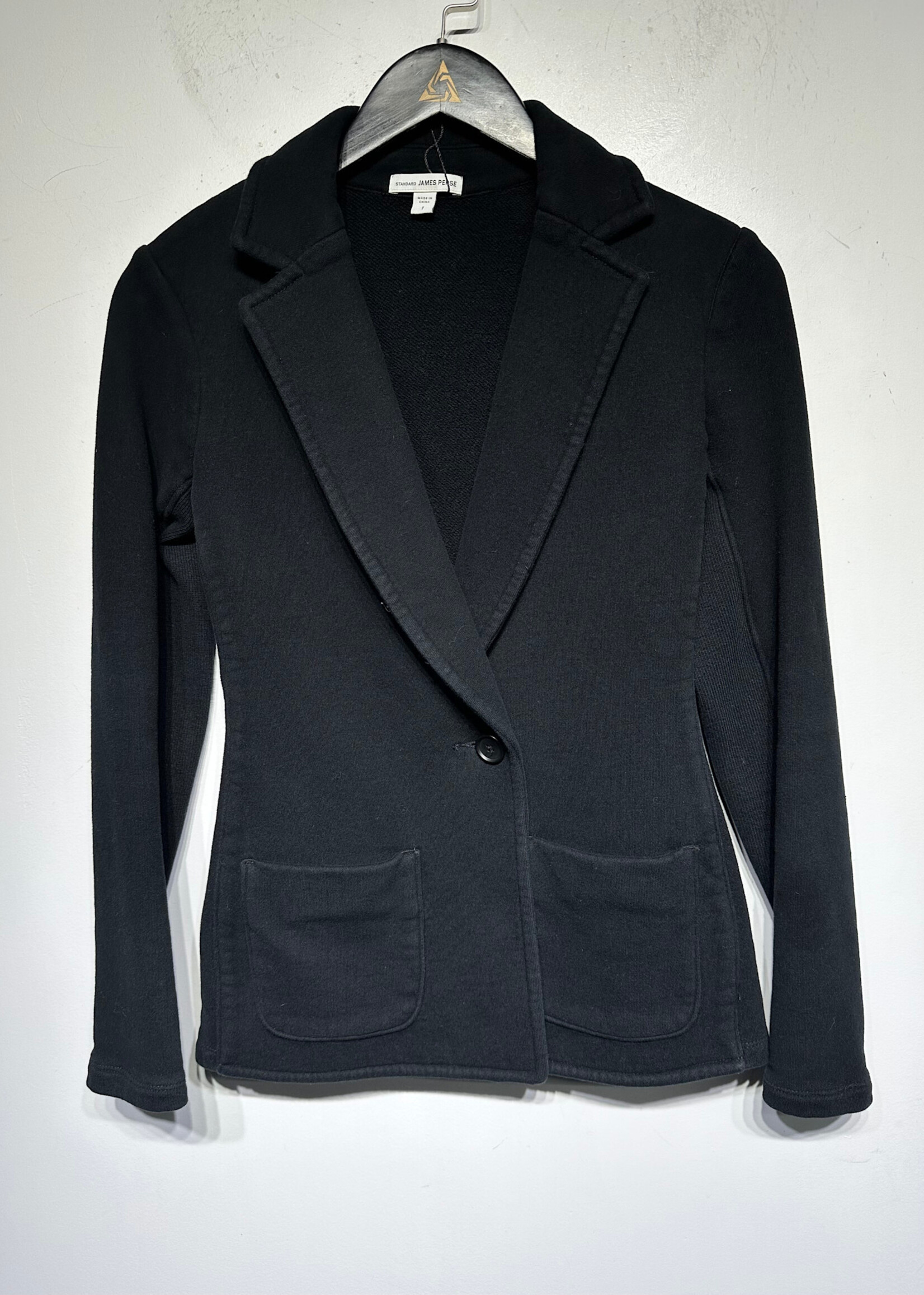 James Perse Standard Black Blazer S