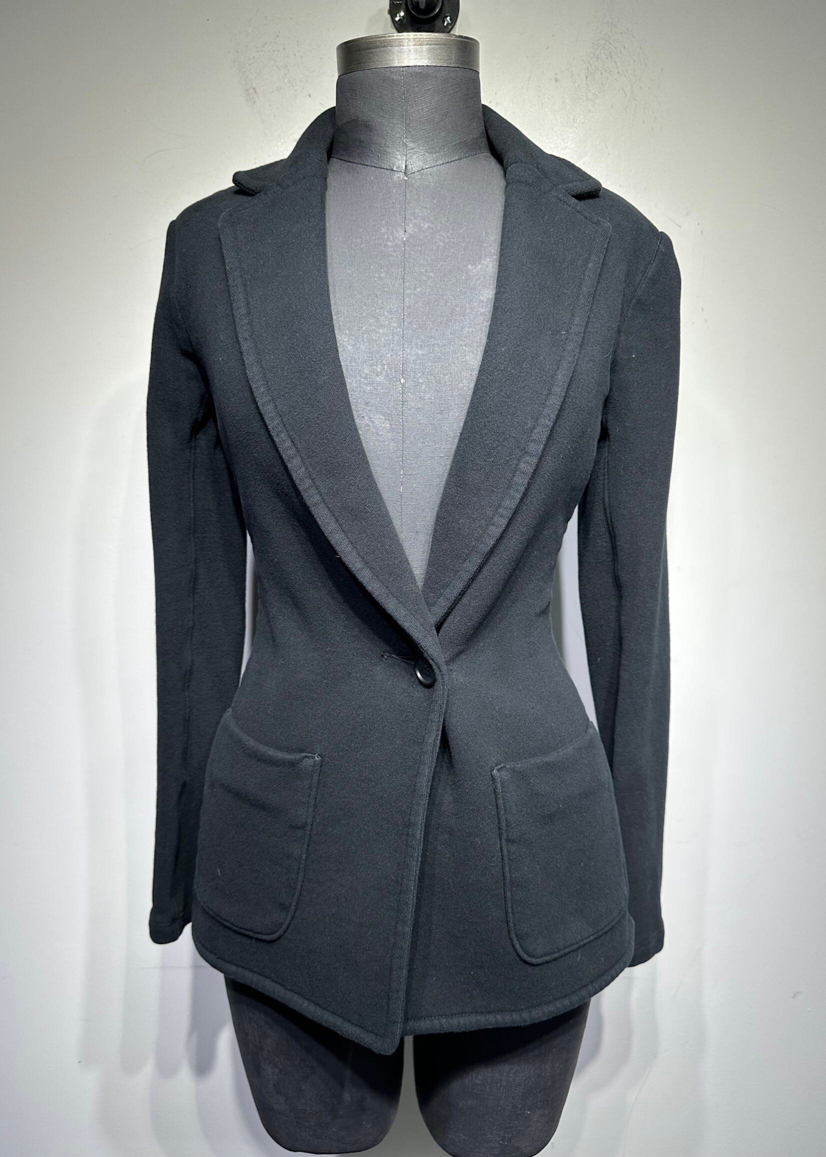 James Perse Standard Black Blazer S