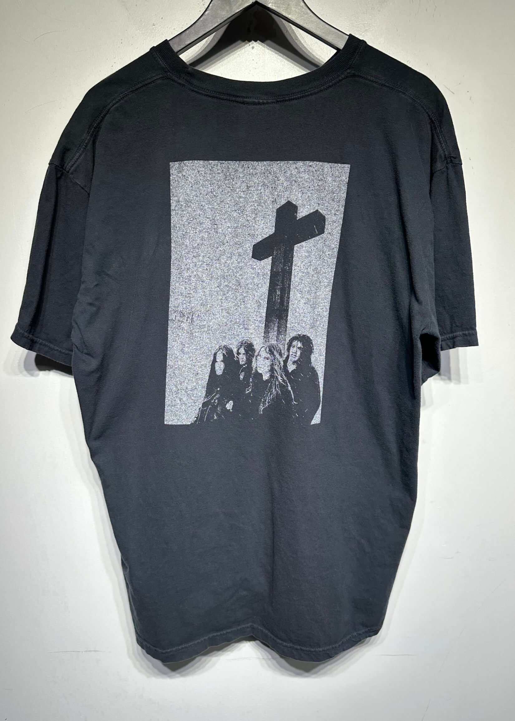 Entombed Black Yellow Purple Forest Band Tee XL