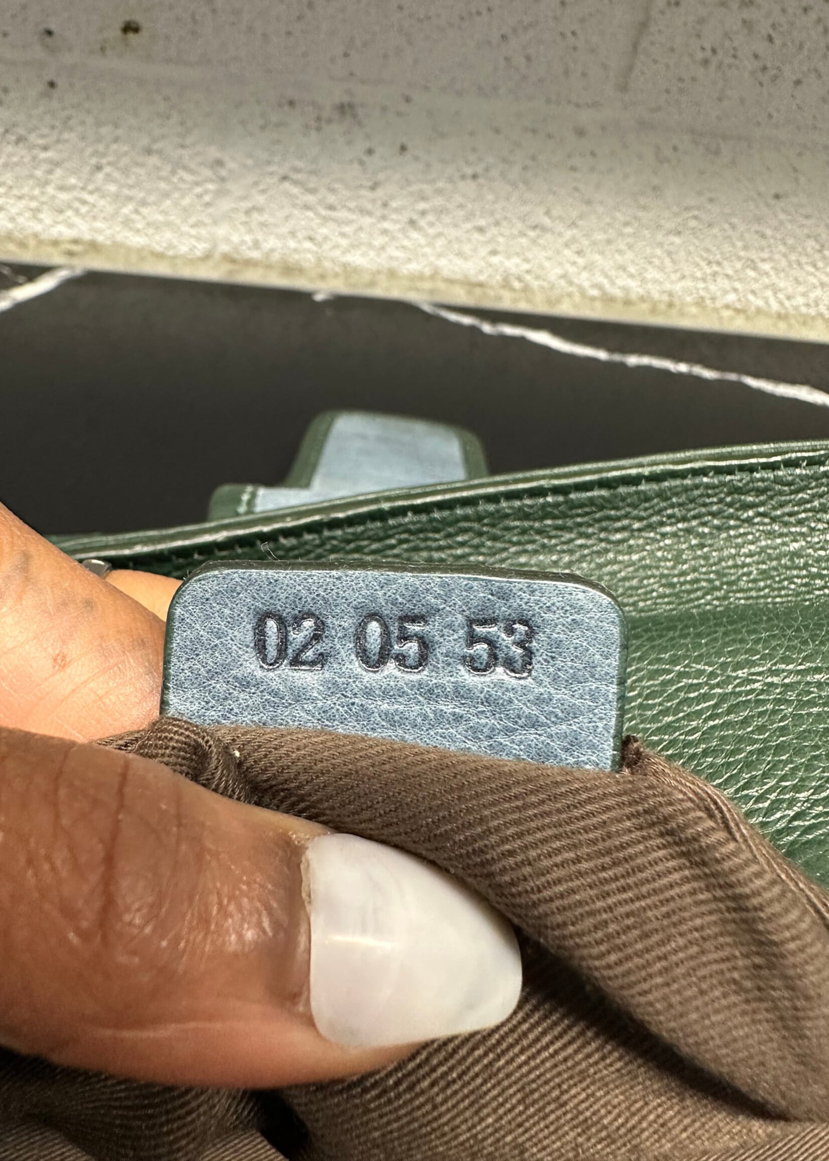 Chloe Green / Blue Ascot Tote