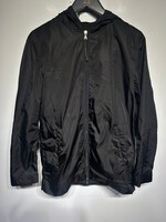 Prada 2000s Black Nylon Coat S